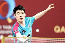 爱游戏网站-韩国乒乓球选手实力强劲，力挫对手