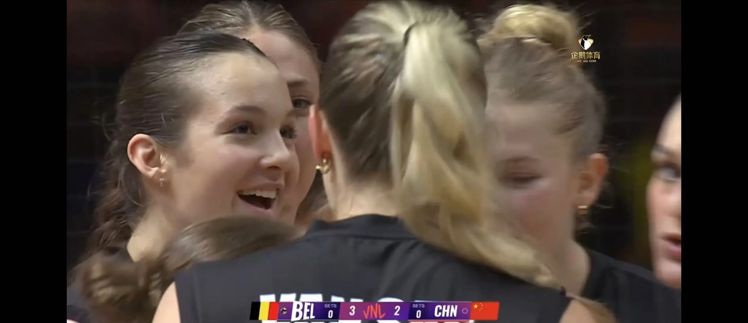 比利时女排队表现抢眼，进入半决赛