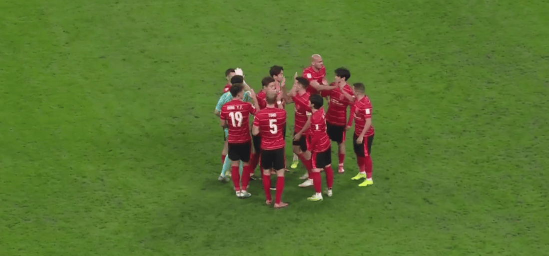 包含广州恒大在亚冠小组赛中与日本球队战平的词条